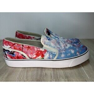 Nike Shoes Toki Cherry Blossom Slip On Sneaker 820223-141 Blue Pink Women's --11